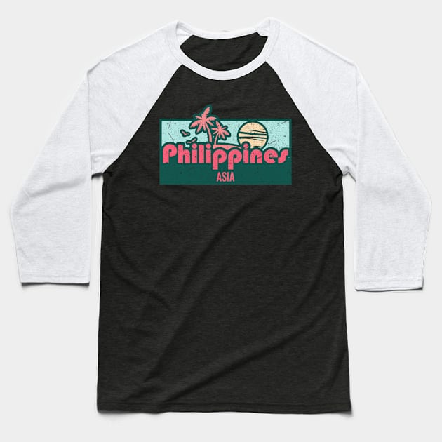 Philippines exotic honeymoon trip gifts Baseball T-Shirt by SerenityByAlex